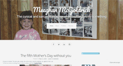 Desktop Screenshot of meaghanmcgoldrick.com